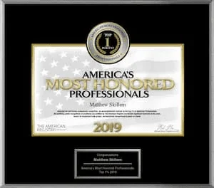 America's Most Honored Professionals Image 2019